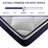 Cooling 10 Inch Medium Euro Top Pocket Spring With Gel Memory Foam Hybrid Mattress In A Box-962420631