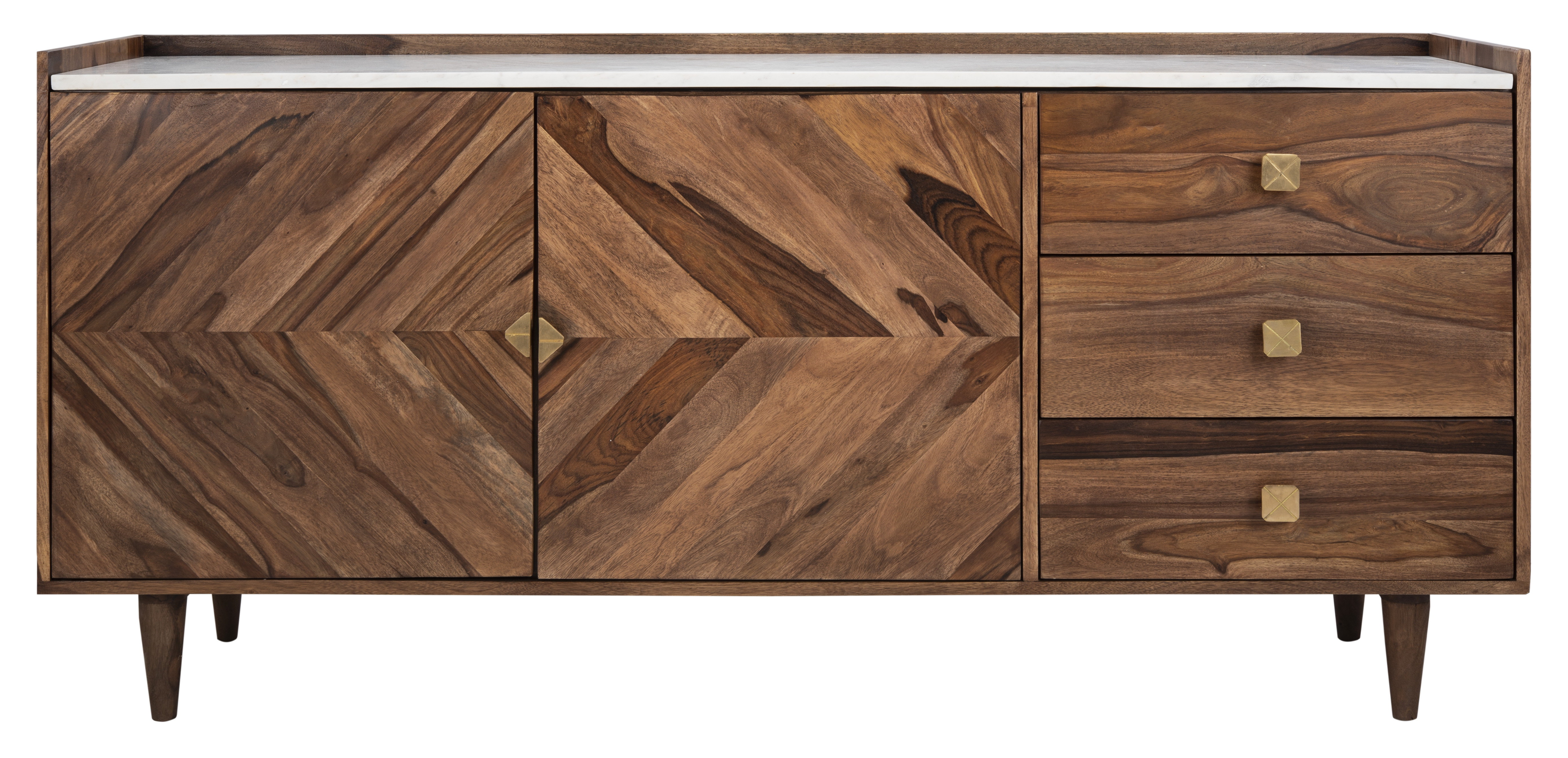 Safavieh Couture Cora Rose Herringbone Sideboard & Reviews | Perigold