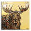 Art mural en verre «A Large Moose» par Carolee Vitaletti-100194280