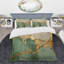 Ensemble de housse de couette Green Gold-107147842