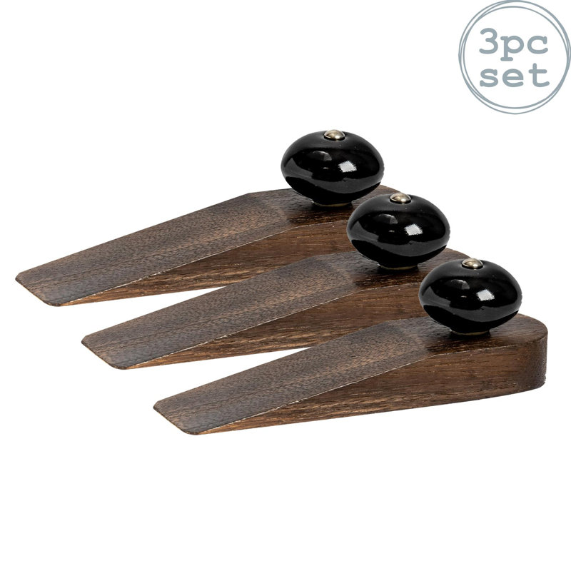 Nicola Spring - Wooden Door Stops