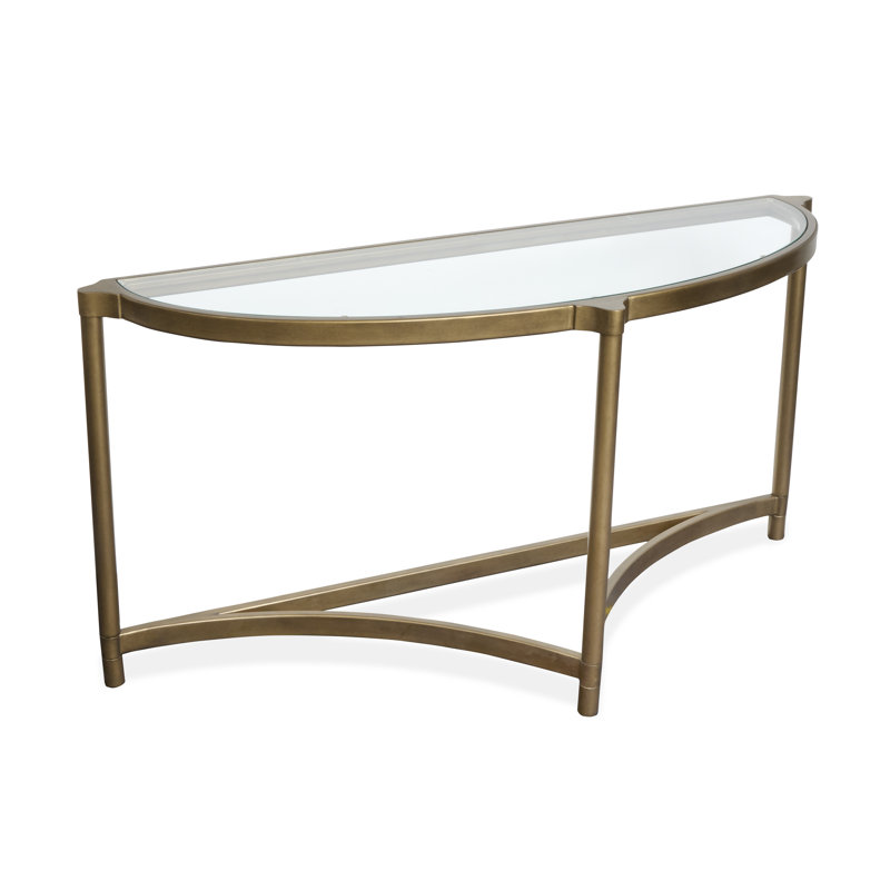Table de canapé Demilune