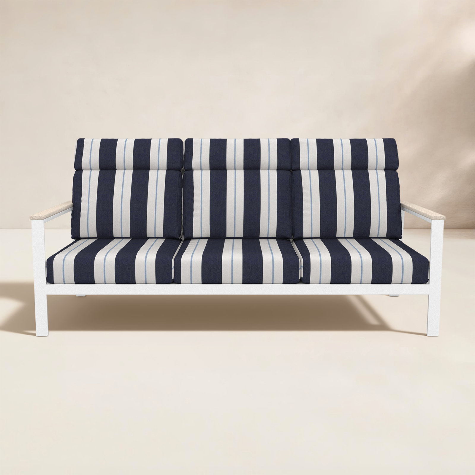 Townsend 80" Sunbrella® Patio Sofa, Sunbrella Relate Harbor