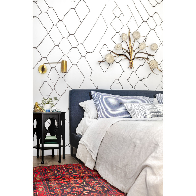 Tapis noir Andelz 4 pi 5 po x 6 pi 10 po