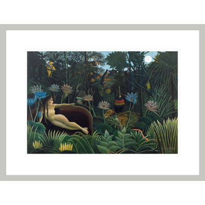 The Dream by Henri Rousseau -Framed Giclee Print