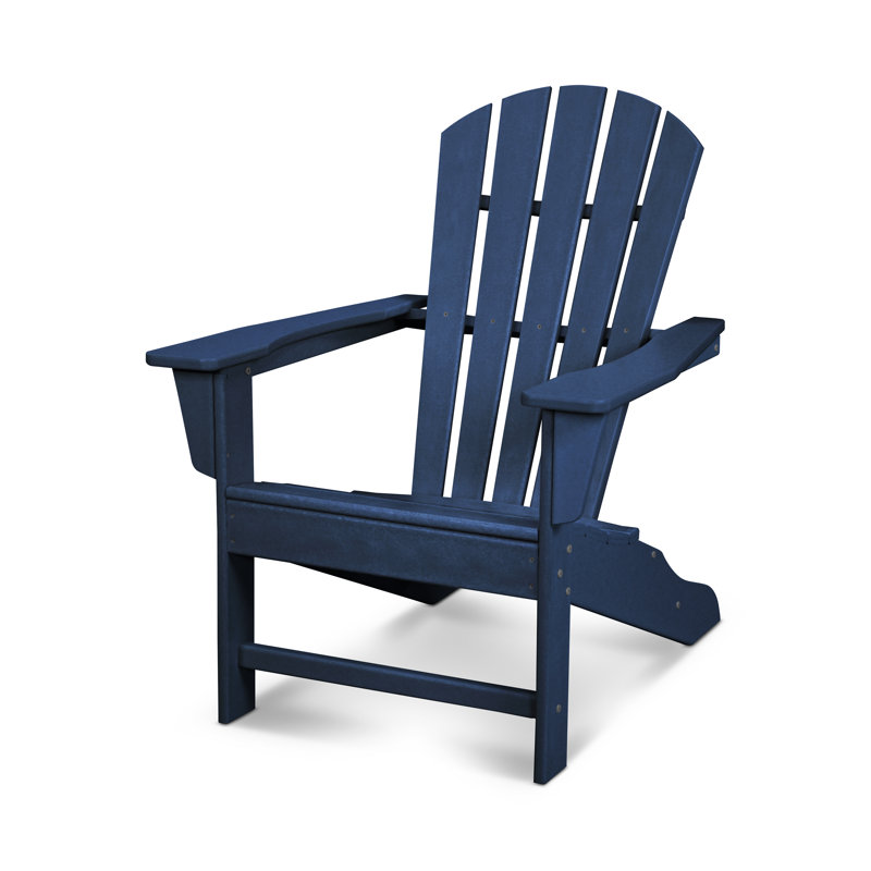 POLYWOOD Palm Coast Adirondack, Navy