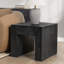 Solid Wood Sled End Table-102440137