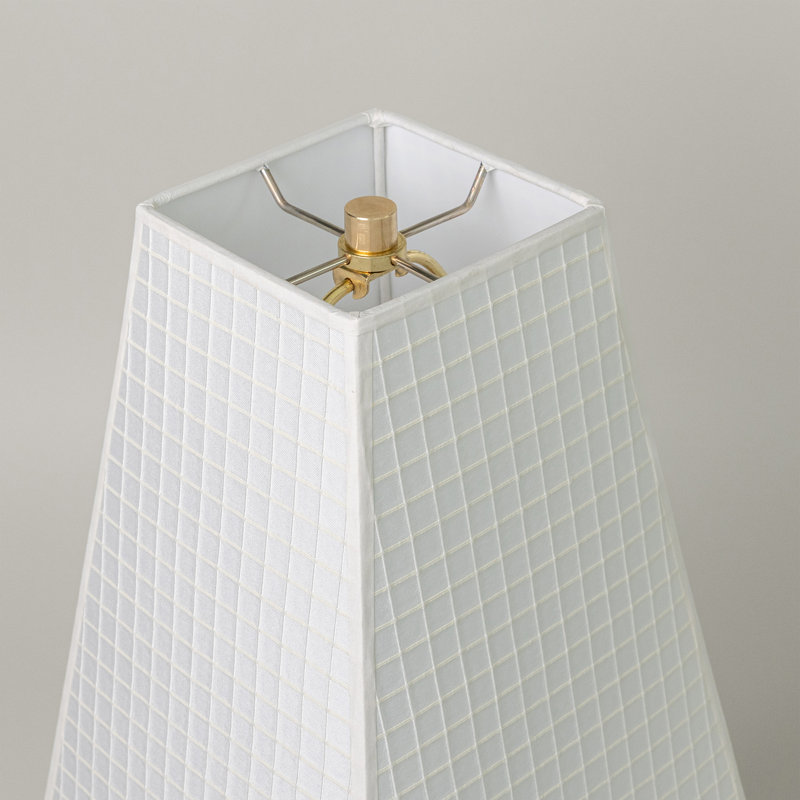 Gio Table Lamp, Graphite, Grid