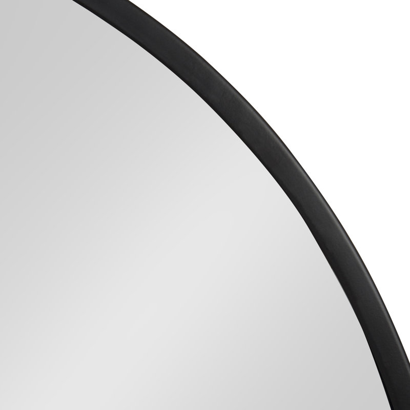 Miroir Sherman, Noir, 47 po x 15,75 po