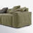 Jinyu 108.27'' Velvet Sofa-319731958
