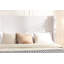 Hayden Upholstered Wingback Bed Size Queen / Tall 54" Headboard Upholstered Queen Bed / Without Wooden Slats / Box Spring Request / Queen / Elegant Simplicity / Easy Assembly