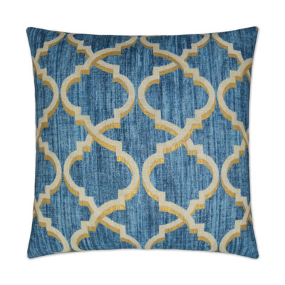 Lustrous Lattice Pillow Cover & Insert