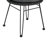 TAVON CHAIR,2PCS With 2 Cushions,Gray