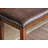 Riley Faux Leather Upholstered Bench