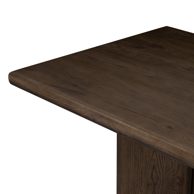 Castro Dining Table 96"-Grey Reclaimed French Oak-One Size, Gray Reclaimed French Oak