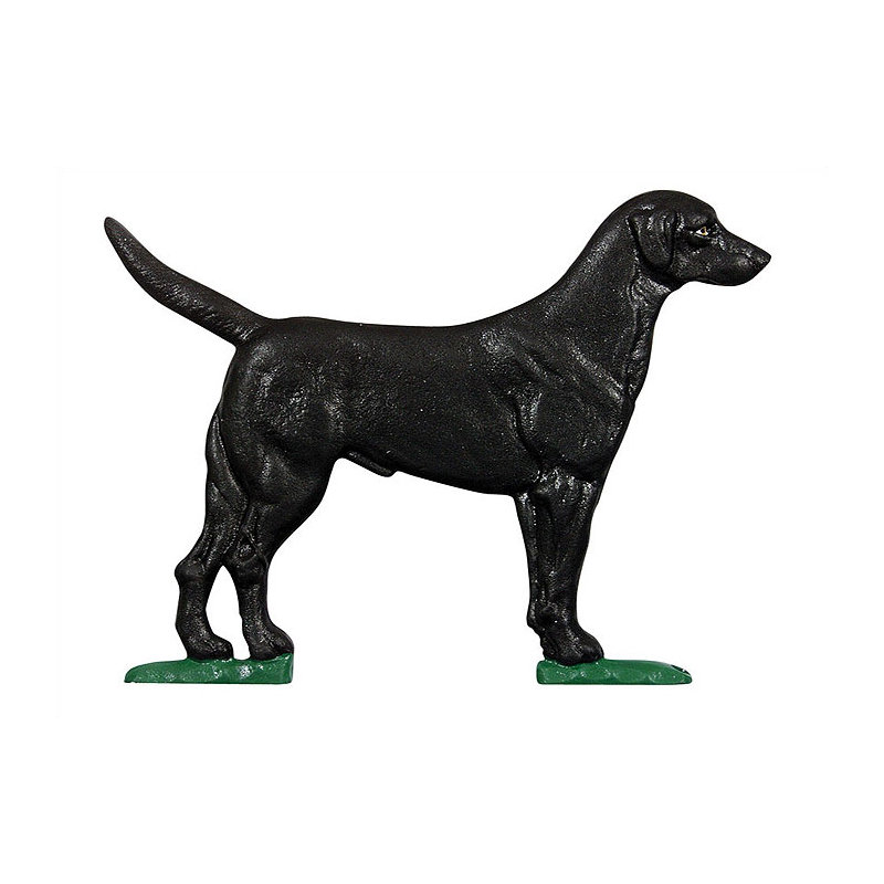 Large Bell w/ Black Lab, Black