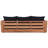 Tulum 87" Wide Outdoor Teak Patio Sofa with Cushions-86504299