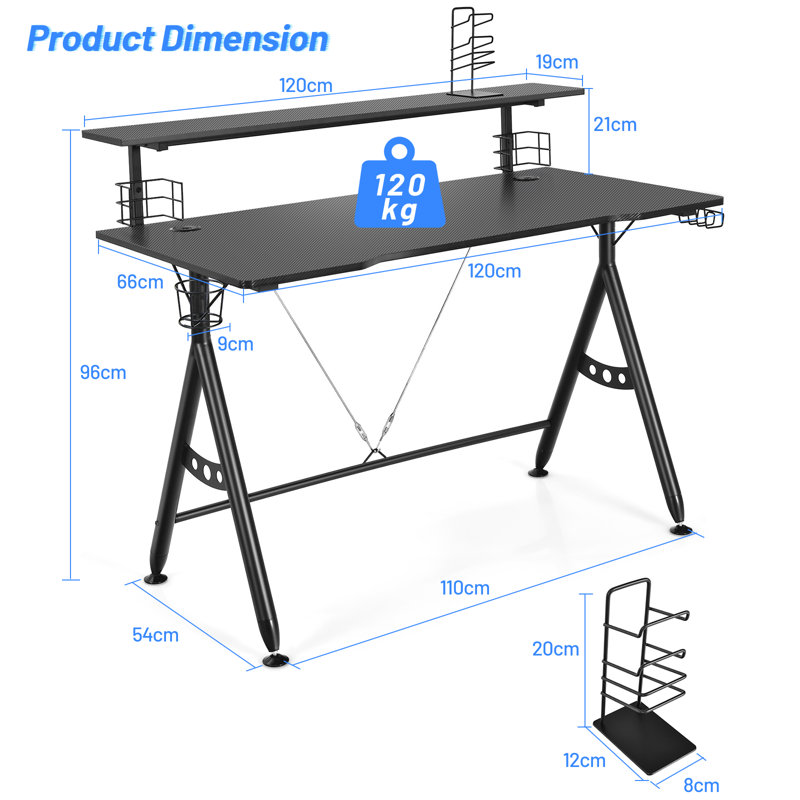 Iron Writing Desk