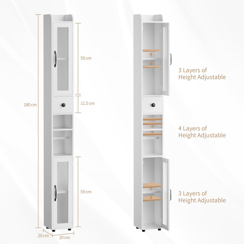 Freestanding Linen Cabinet
