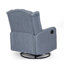 Manual Recliner Chair With 360-Degree Swivel