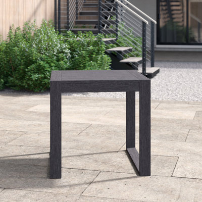 Tovah Square Metal Outdoor Side Table , 23'' in. W 23'' in. D