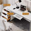 Bureau minimaliste avec rangement flexible-1067788081