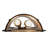 Durbano 2-Light Flush Mounted Sconce