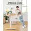 Large Electric Height Adjustable Standing Desk, Rectangular Writing Desk For Home Office-110950020-110950018