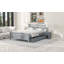 Lit plateforme en bois avec 2 tiroirs de rangement et 2 tables de chevet-1322151971-1322151966