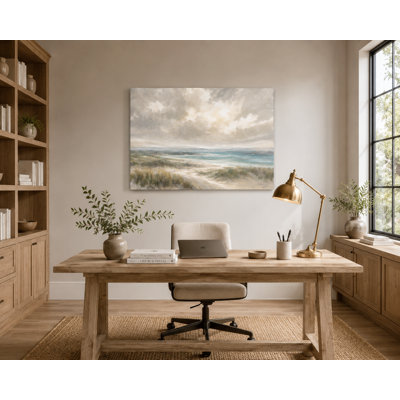 Quiet Coast Wrapped Canvas Wall Art