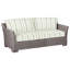 Club 89" Wide Outdoor Wicker Loveseat with Cushions-30564831-30564872-70236913