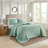 3 Piece Reversible Bedspread Set Seafoam Full/Queen-119922363-119922368
