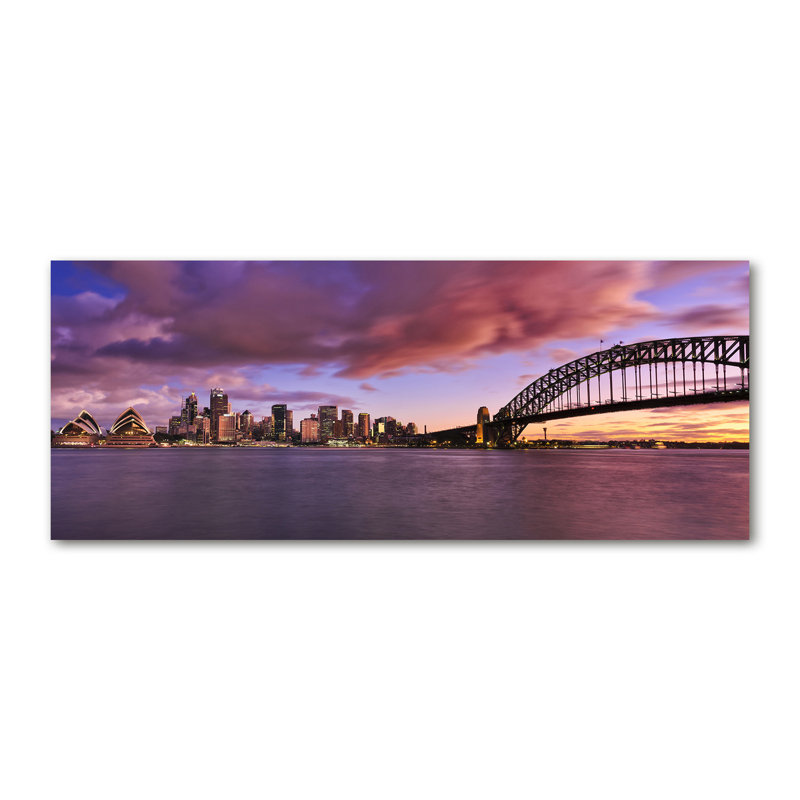 Bridge In Sidney - Wrapped Canvas Print