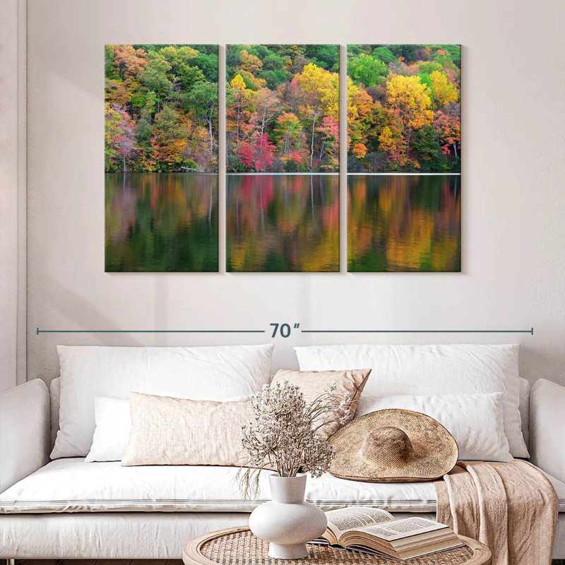 Alvord Autumn Hudson River, 32" H x 50" W