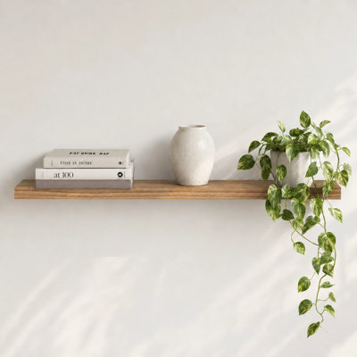 Avnish Solid Wood Floating Shelf