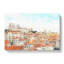 Alfalma Lisbon Portugal Skyline in Abstract - Wrapped Canvas-55305885