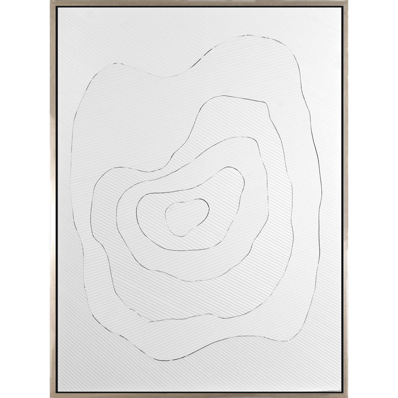 Ripple Effect Painting, 60" H x 48" W