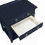 Carmona Midnight Blue 2-Drawer Tray Top Nightstand-127371365