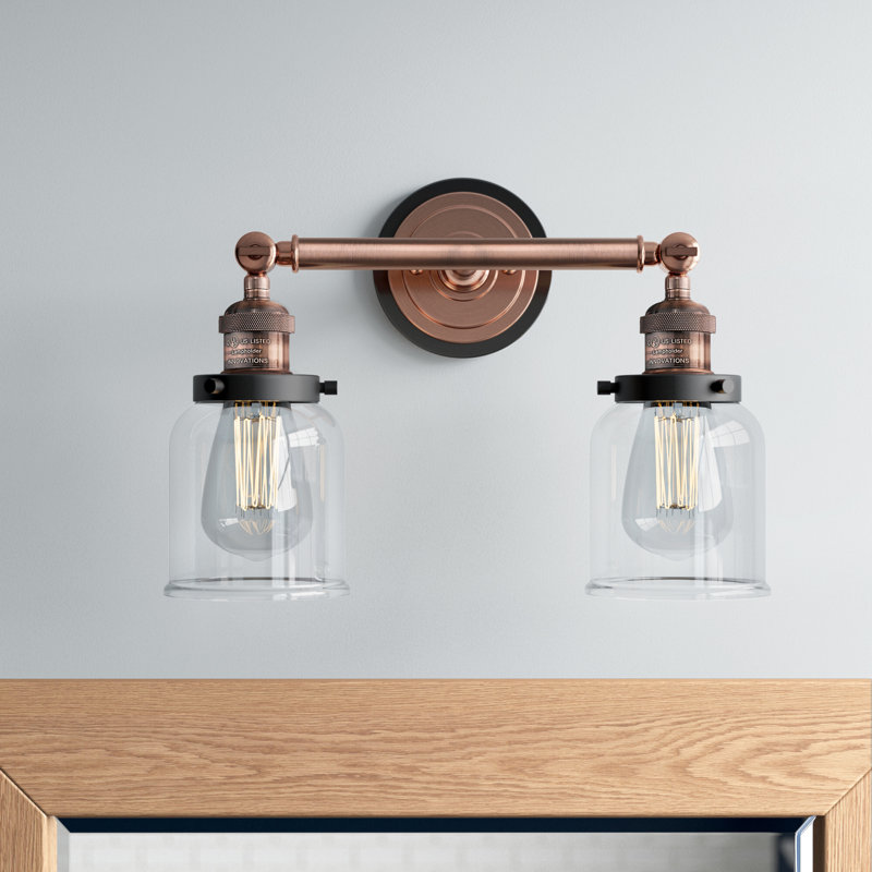Amher 2 - Light Dimmable Vanity Light, Clear