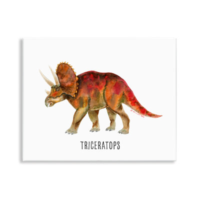  «Triceratops Dinosaur Apprendre» par Brett Blumenthal