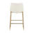 Upholstered Counter Stool with Metal Frame-50176433