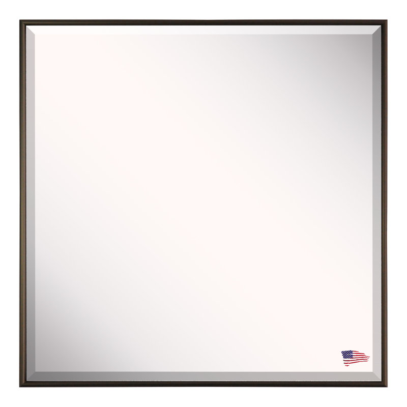 Derosier Metal Flat Wall Mirror