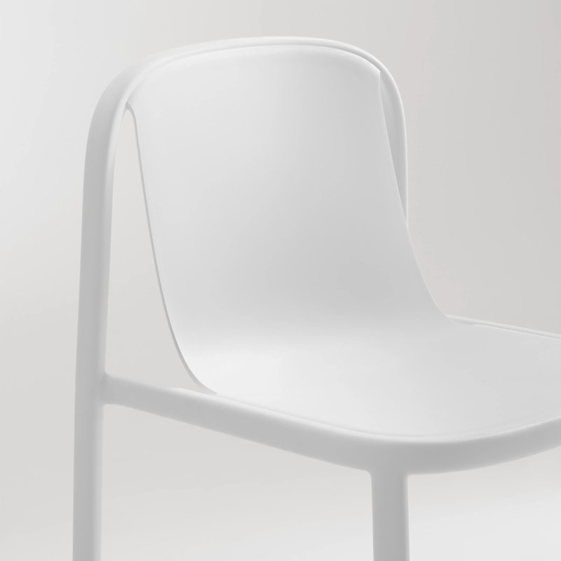 Decade Dining Chair, White