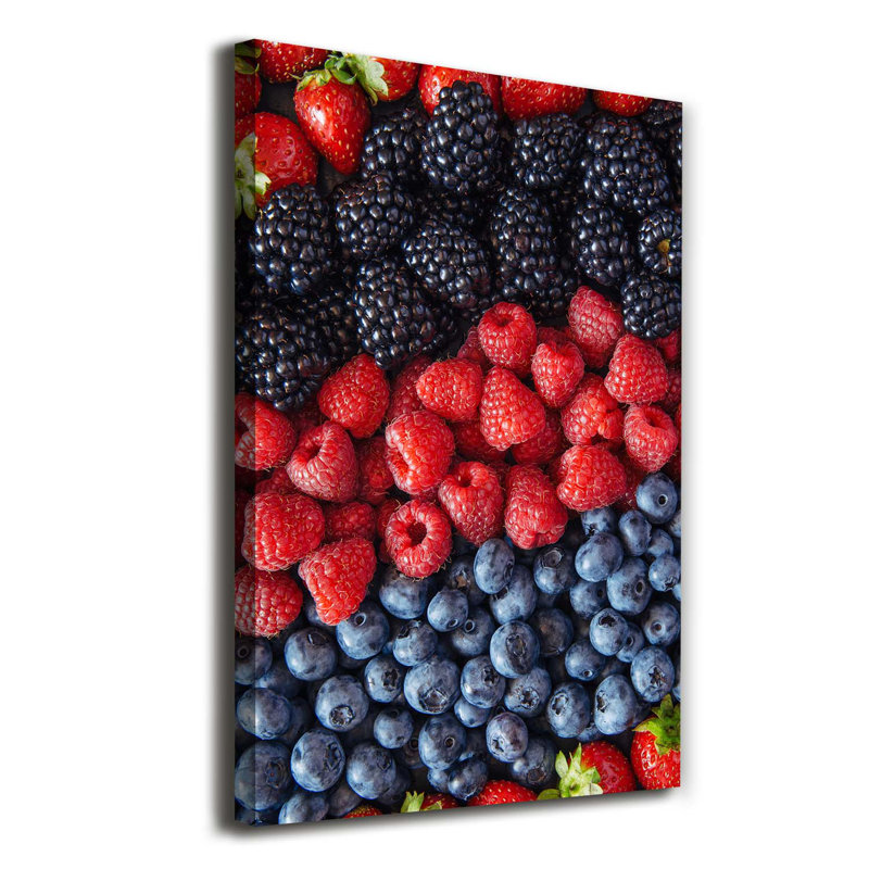 Forest Fruits - Wrapped Canvas Print