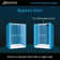 Encore 48" W x 32" D x 78.75" H Semi-Frameless Rectangle Shower Enclosure with Base Included