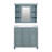 35.35'' Single Bathroom Vanity with Top