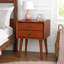 Table de chevet avec 2 tiroirs, petite table d'appoint avec rangement-761385516