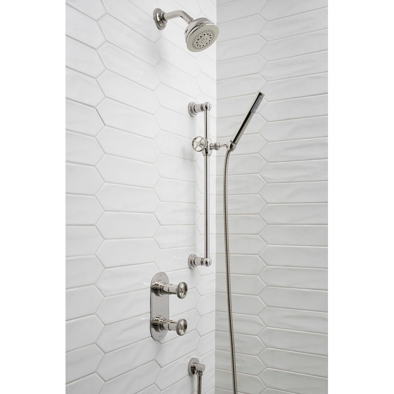 Handshower Outlet, Unlacquered Brass