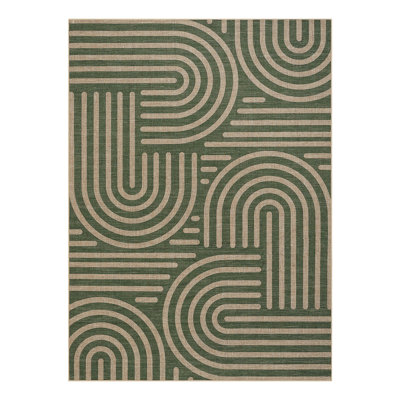 Tapis abstrait lavable, tapis antidérapant pour l'intérieur et l'extérieur