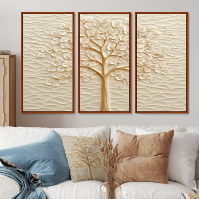Adalena - Tree Beech Wall Décor Set